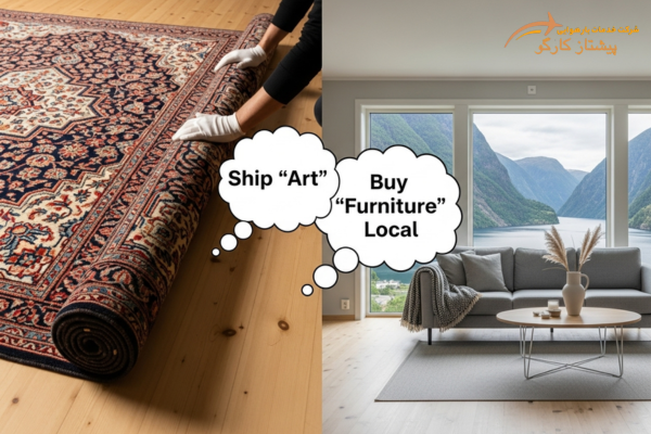 ارسال لوازم منزل به نروژ