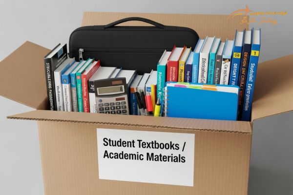ارسال لوازم دانشجویی به دانمارک
