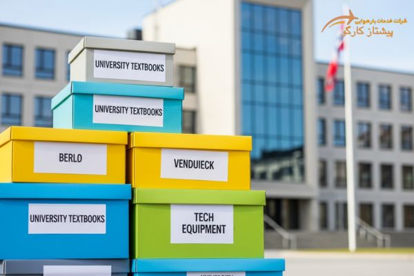 ارسال لوازم دانشجویی به سوئیس
